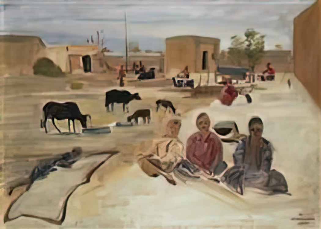 Martiros Sarian turkmen children 1934 Art A4 Photo Print