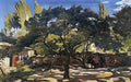 Martiros Sarian under the apricot tree 1954 Art A4 Photo Print