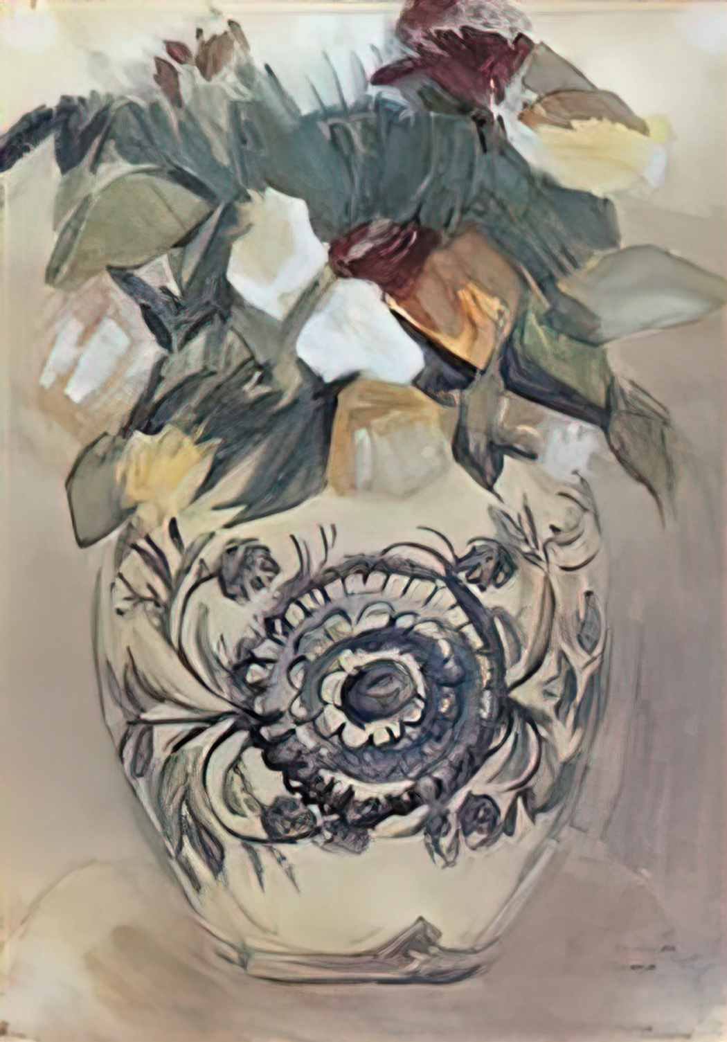 Martiros Sarian vase 1913 Art A4 Photo Print