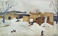 Martiros Sarian winter in yerevan 1933 Art A4 Photo Print