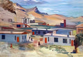 Martiros Sarian worker s settlement and concrete plant davalu ararat Art A4 Photo Print