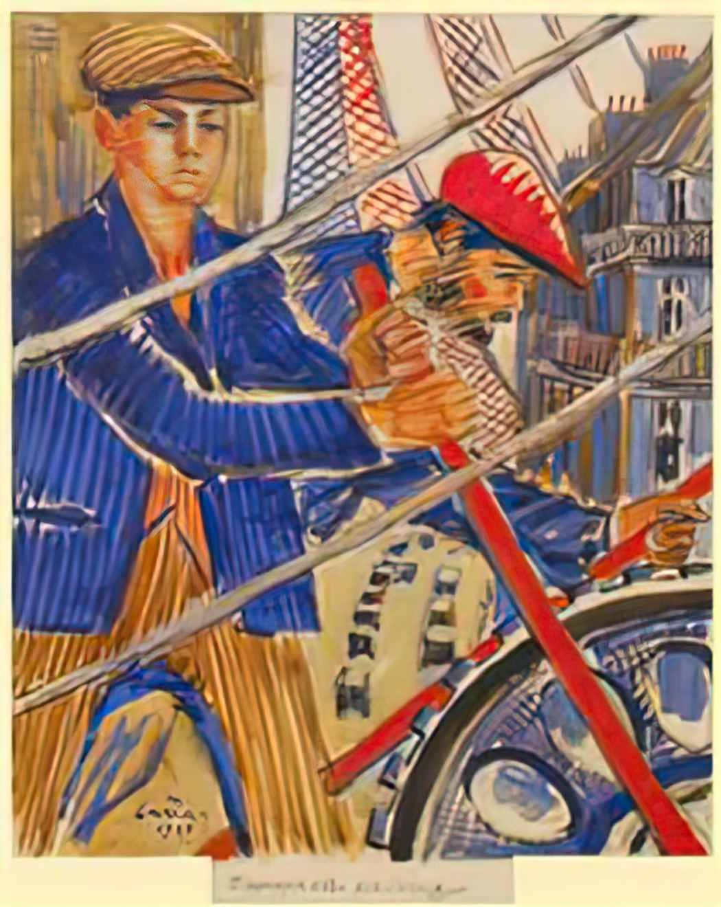 Martiros Sarian workers 1927 Art A4 Photo Print