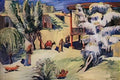 Martiros Sarian yard in yerevan 1928 Art A4 Photo Print