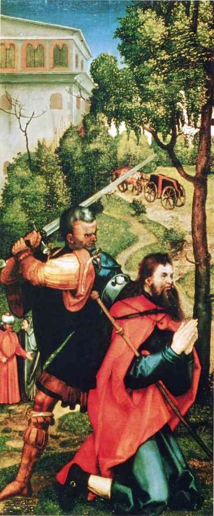Martyrdom Of Saint James Durer A4 Photo Print