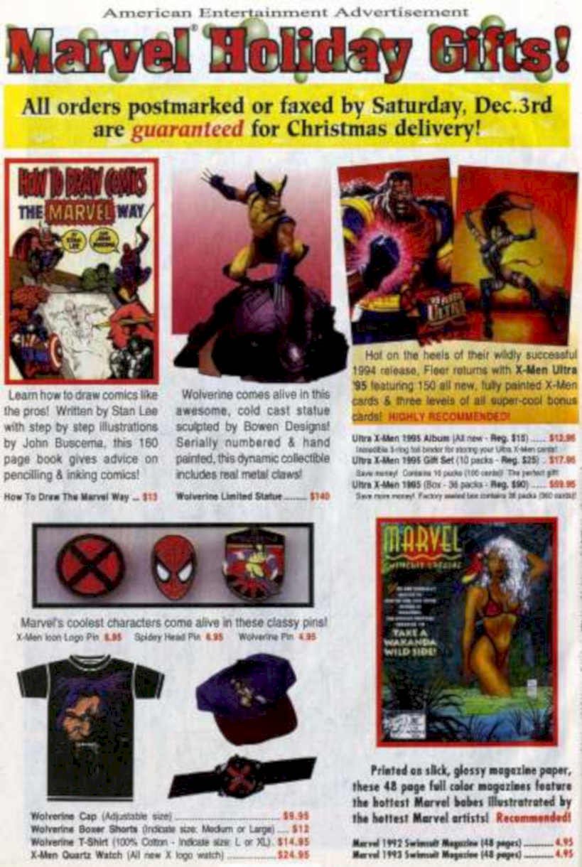 Marvel Xmen Drawing Vintage Retro Advert Ads A4 Photo Print