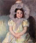 Mary Cassatt margot in white 1902 Art A4 Photo Print