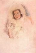 Mary Cassatt margot wearing a bonnet Art A4 Photo Print