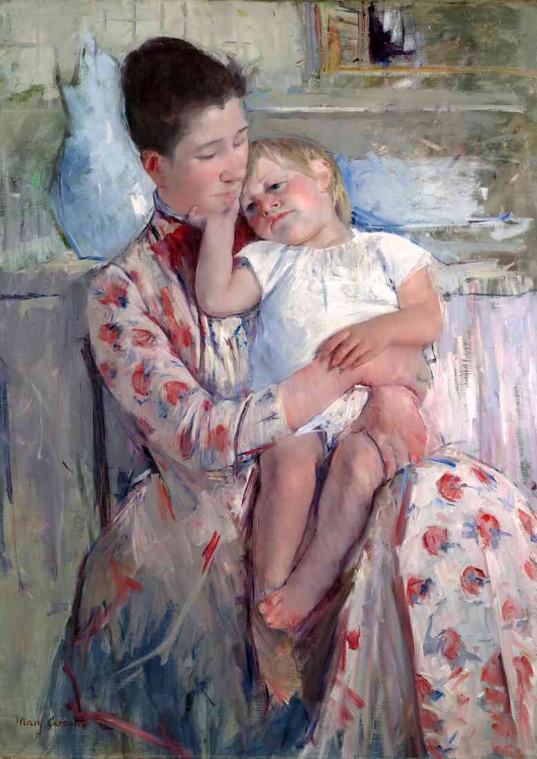 Mary Cassatt mother and child 1 A4 Photo Print