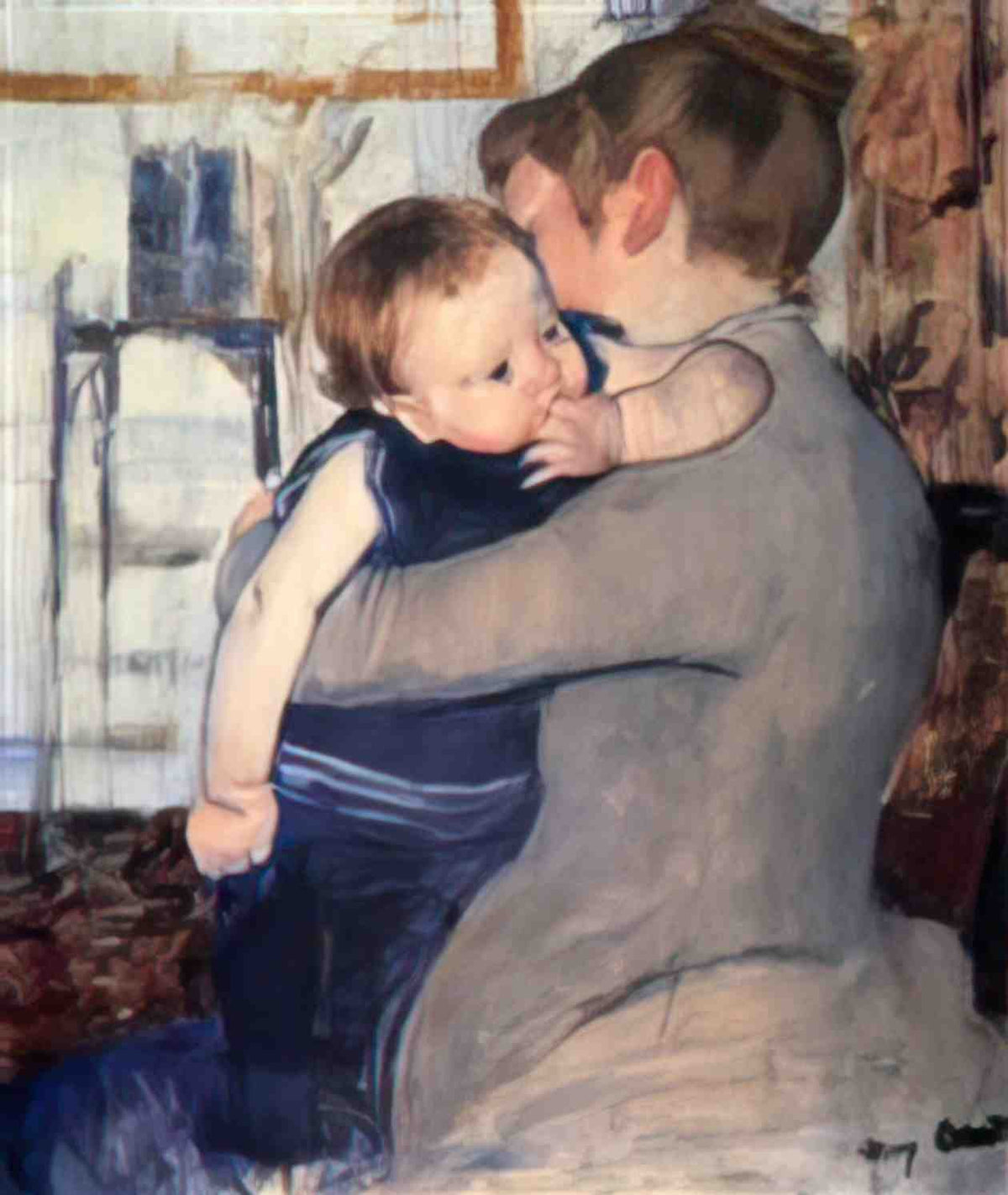 Mary Cassatt mother and child 1889 Art A4 Photo Print