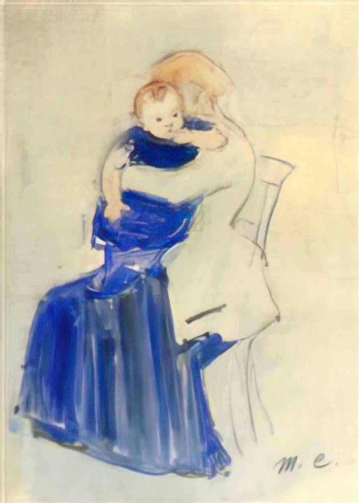 Mary Cassatt mother and child Art A4 Photo Print