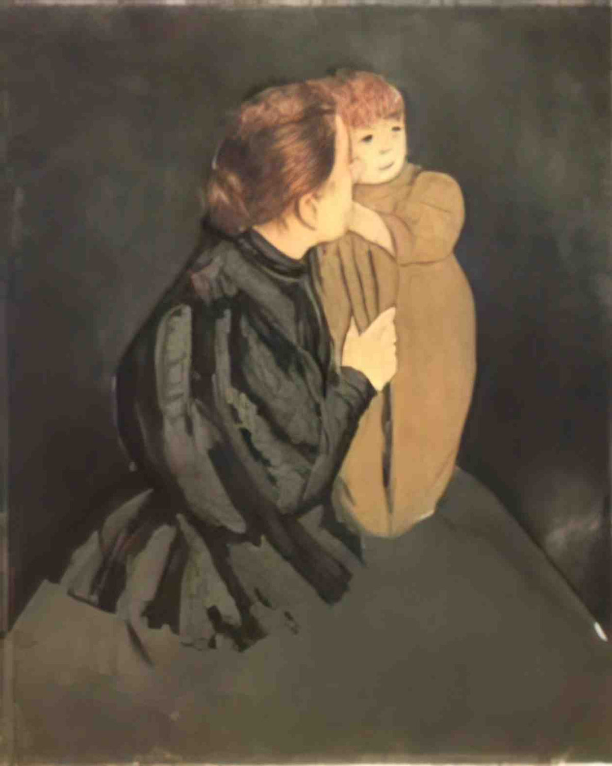 Mary Cassatt peasant mother and child 1894 Art A4 Photo Print