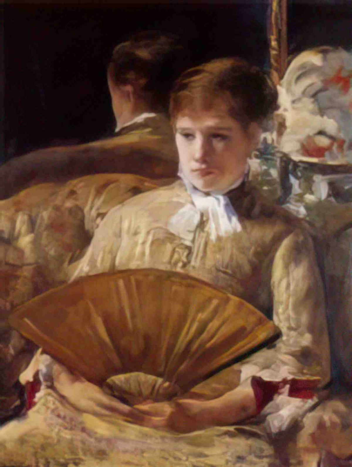 Mary Cassatt portrait of a lady miss my ellison 1877 Art A4 Photo Print