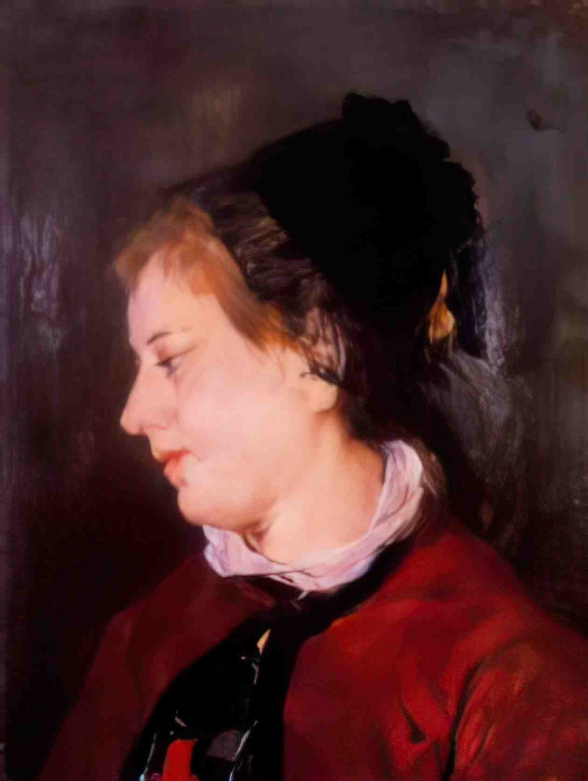Mary Cassatt portrait of madame sisley 1873 Art A4 Photo Print