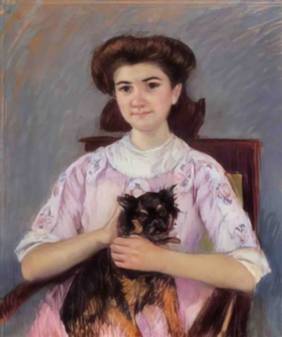 Mary Cassatt portrait of mie louise durand ruel 1911 Art A4 Photo Print