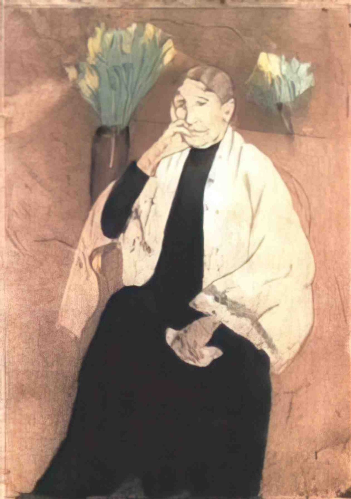 Mary Cassatt auguste reading to her daughter 1910 Art A4 Photo Print