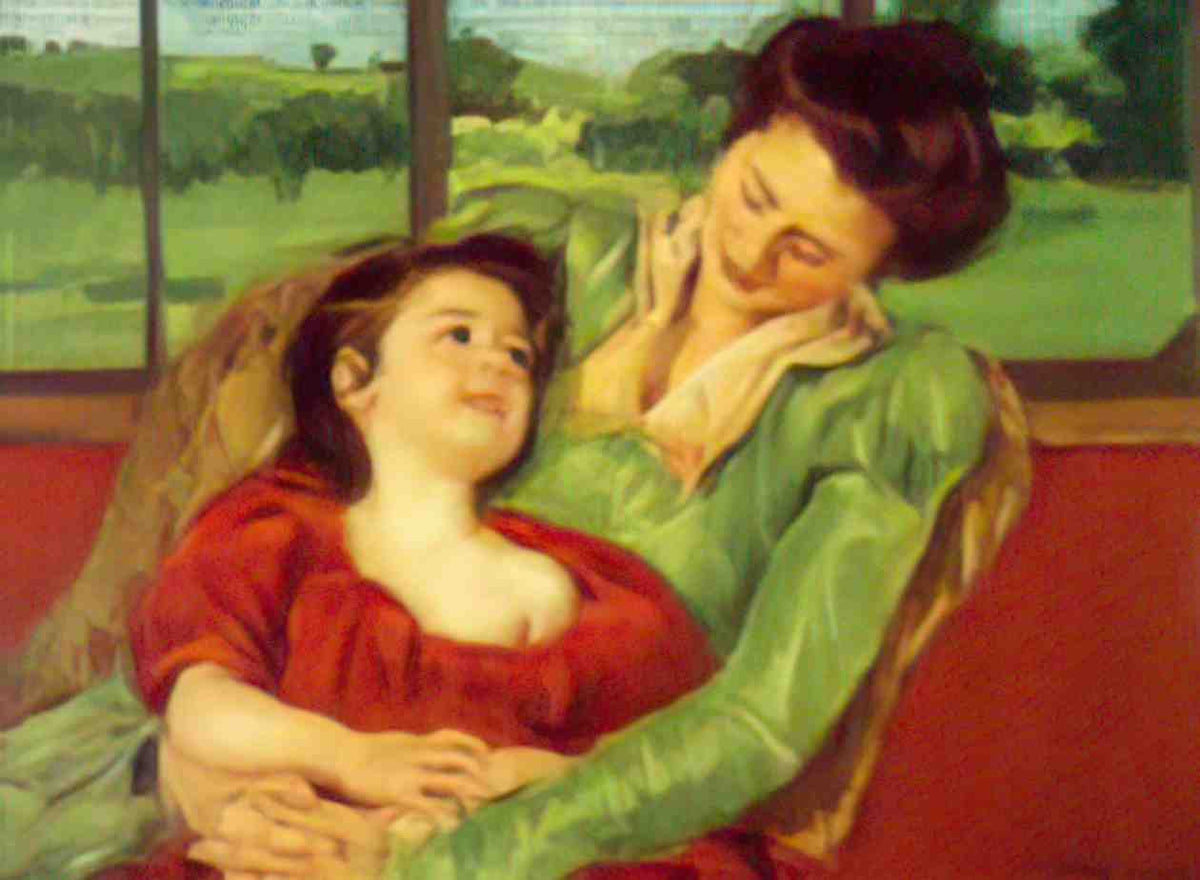 Mary Cassatt baby reaching for an apple 1893 Art A4 Photo Print