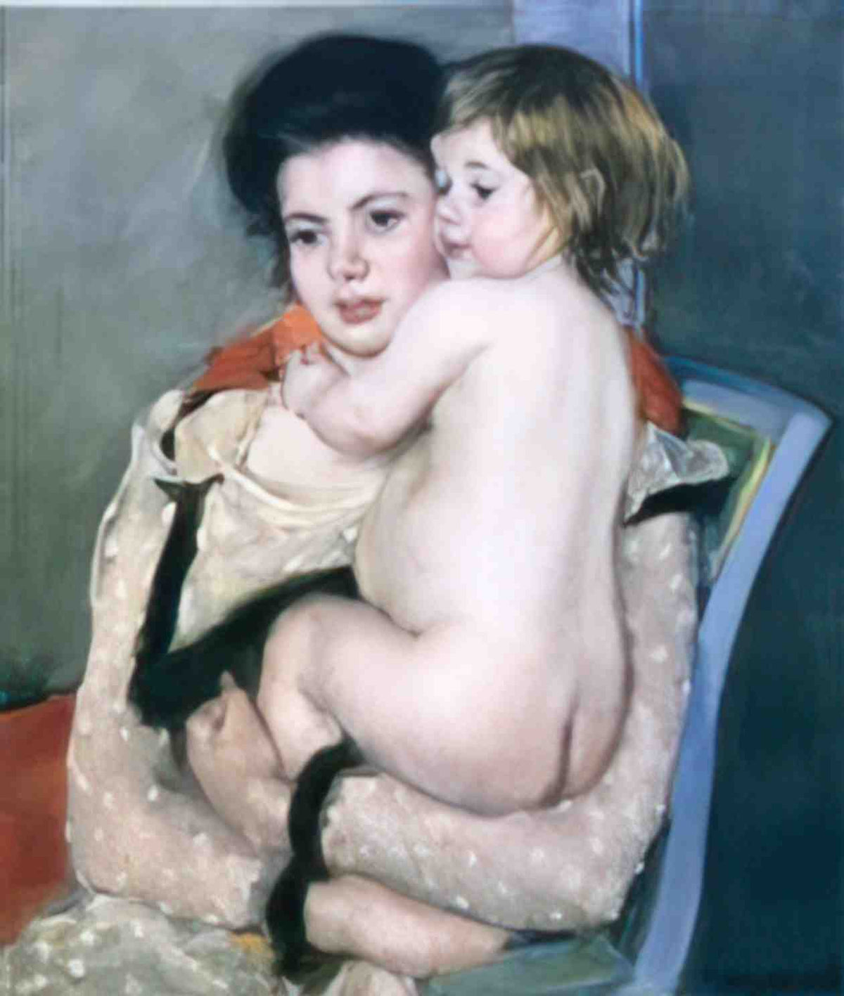 Mary Cassatt baby s first cess 1891 Art A4 Photo Print
