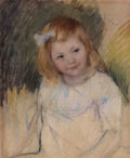 Mary Cassatt celeste in a brown hat 1891 Art A4 Photo Print
