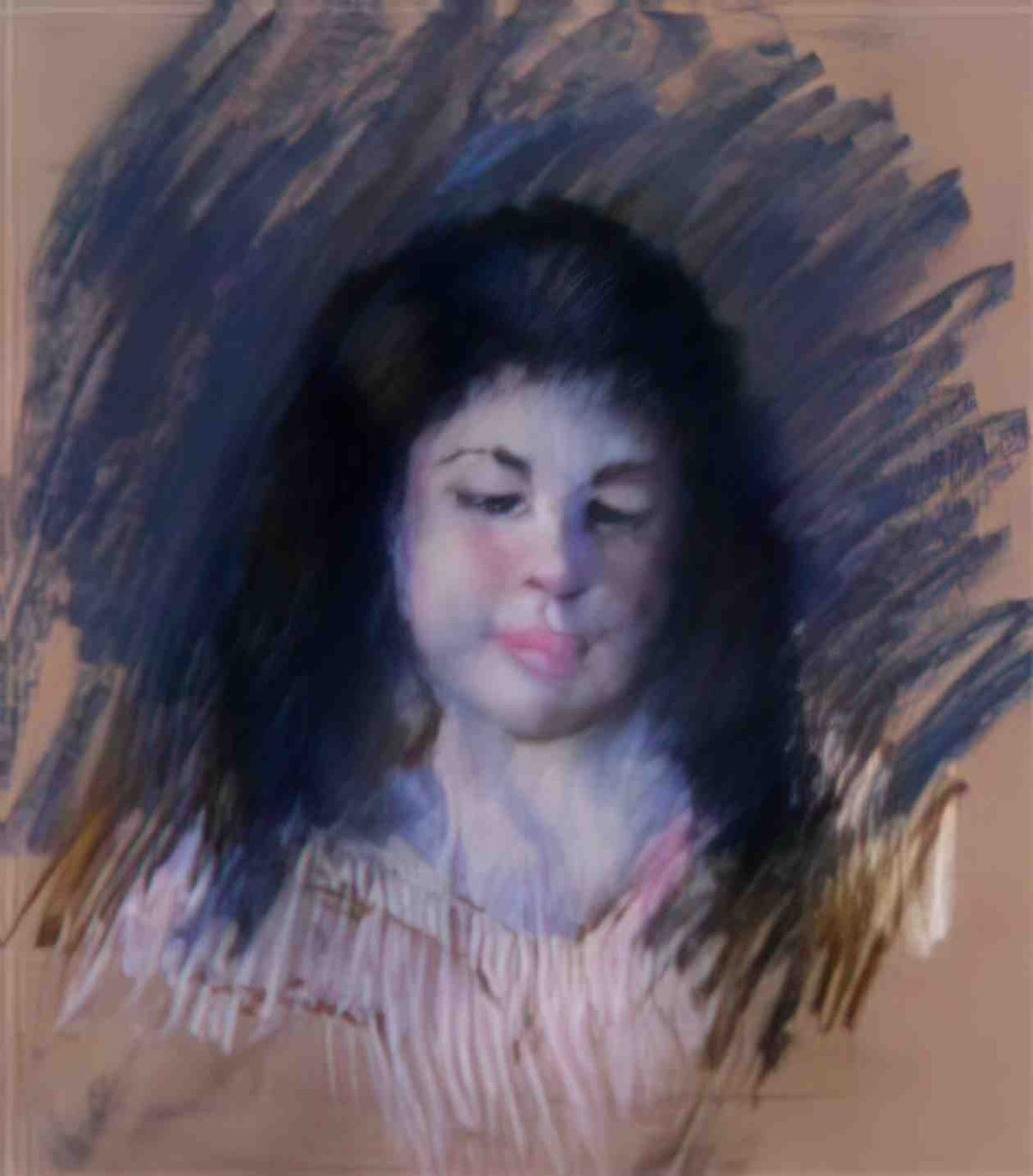 Mary Cassatt sketch of francois Art A4 Photo Print