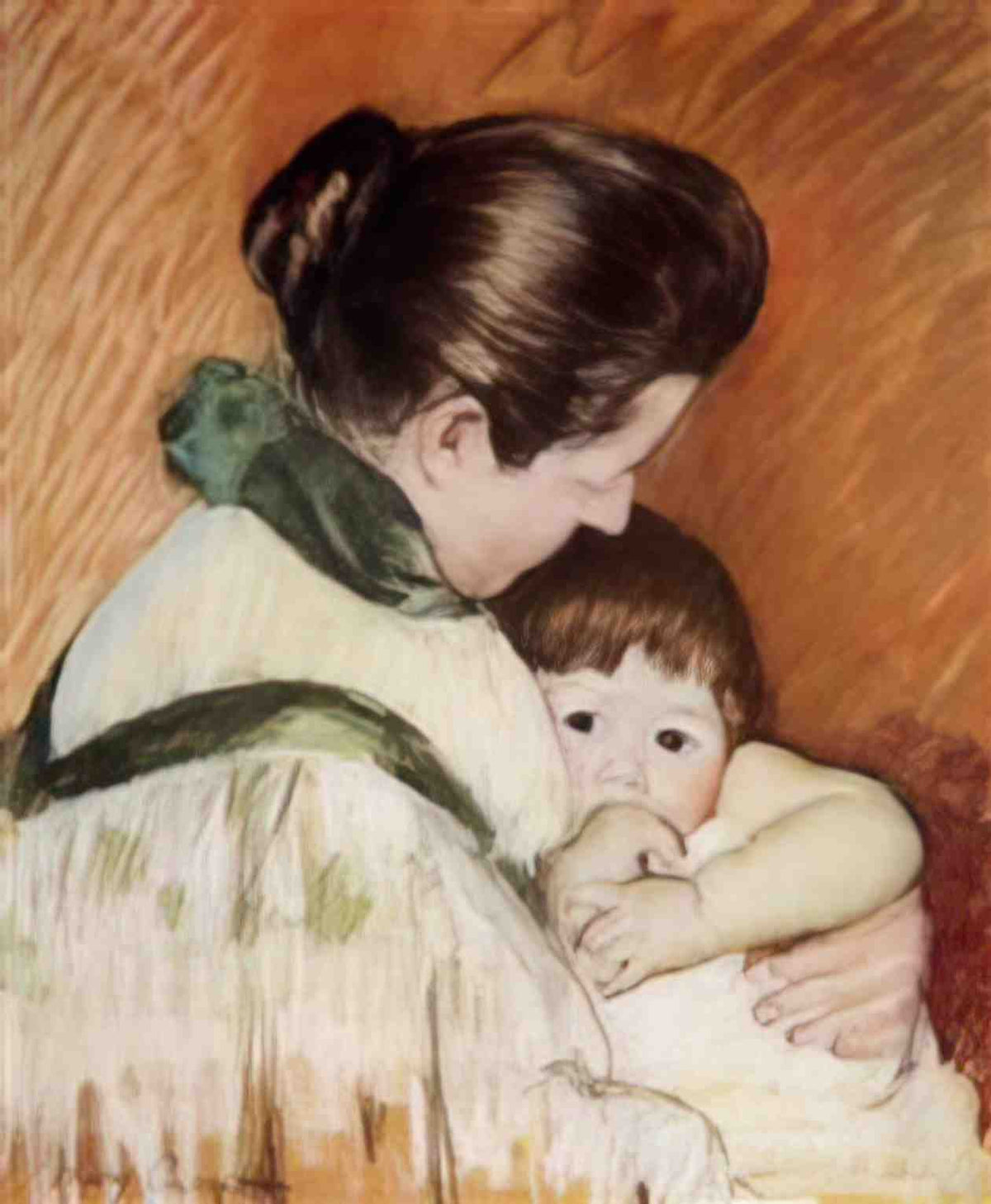 Mary Cassatt feeding the ducks 1895 Art A4 Photo Print
