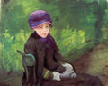 Mary Cassatt head of sara in a bonnet looking left 1901 Art A4 Photo Print
