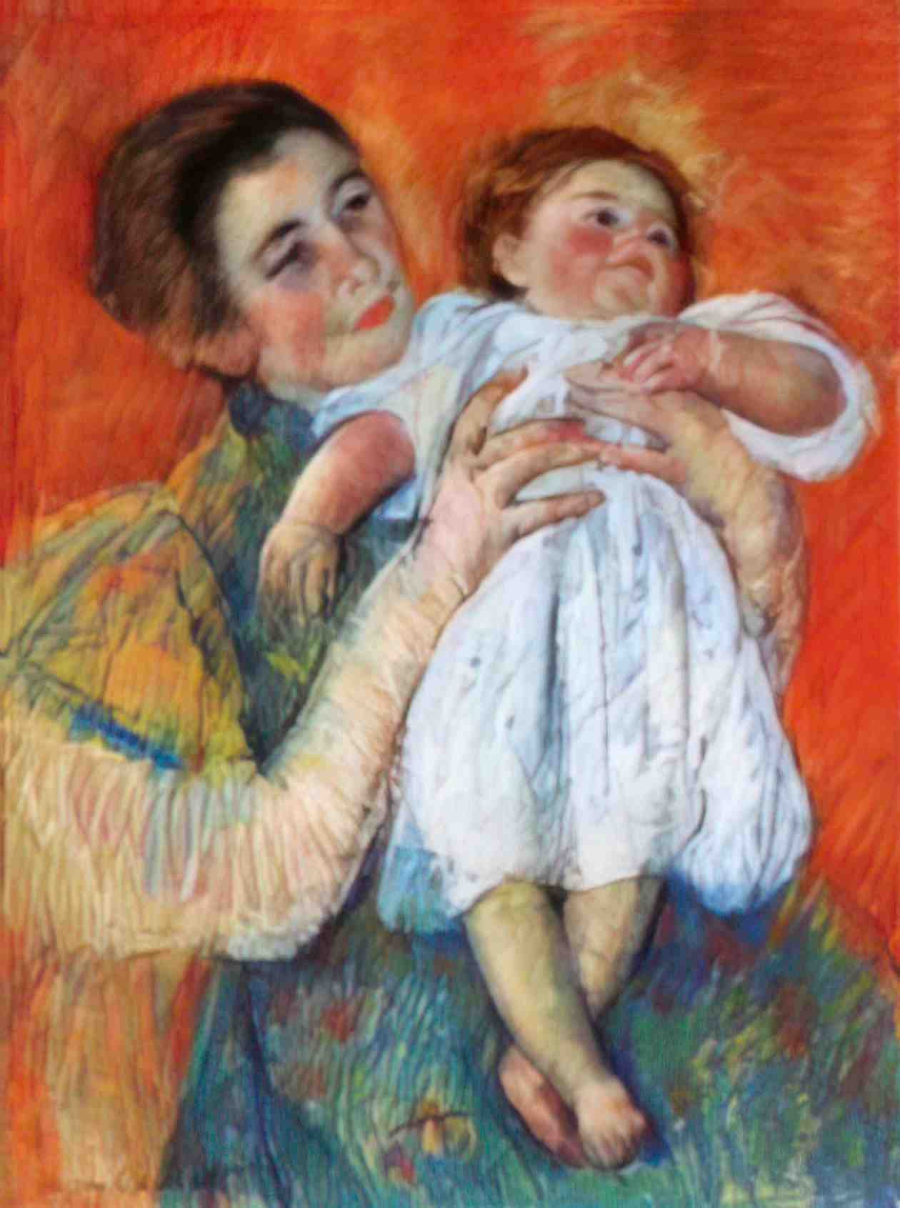 Mary Cassatt helene de septeuil 1889 Art A4 Photo Print