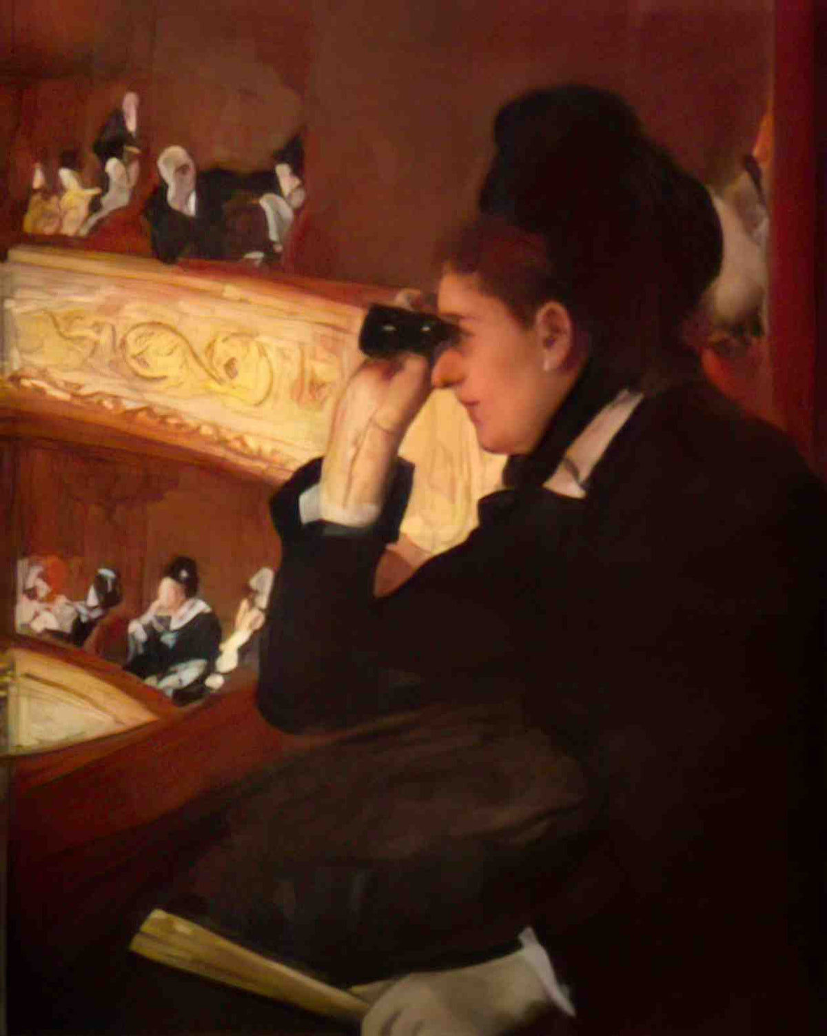 Mary Cassatt the opera 1878 Art A4 Photo Print