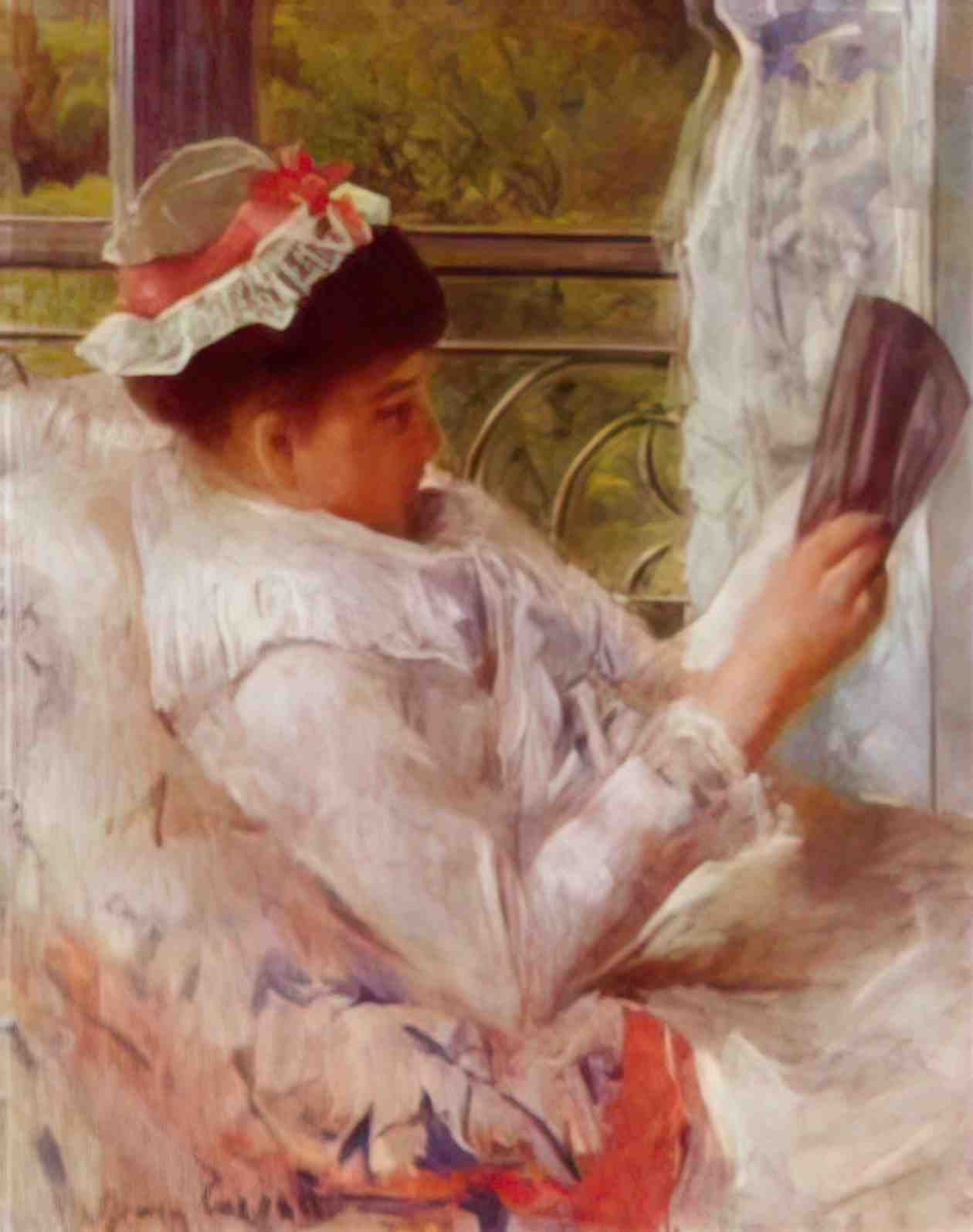 Mary Cassatt madame meerson and her daughter Art A4 Photo Print