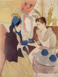 Mary Cassatt margot in white 1902 Art A4 Photo Print