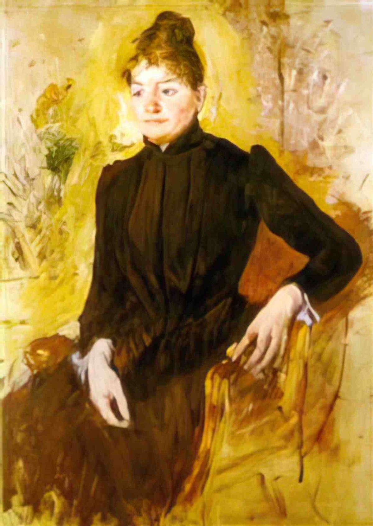 Mary Cassatt moses dreyfus 1879 Art A4 Photo Print