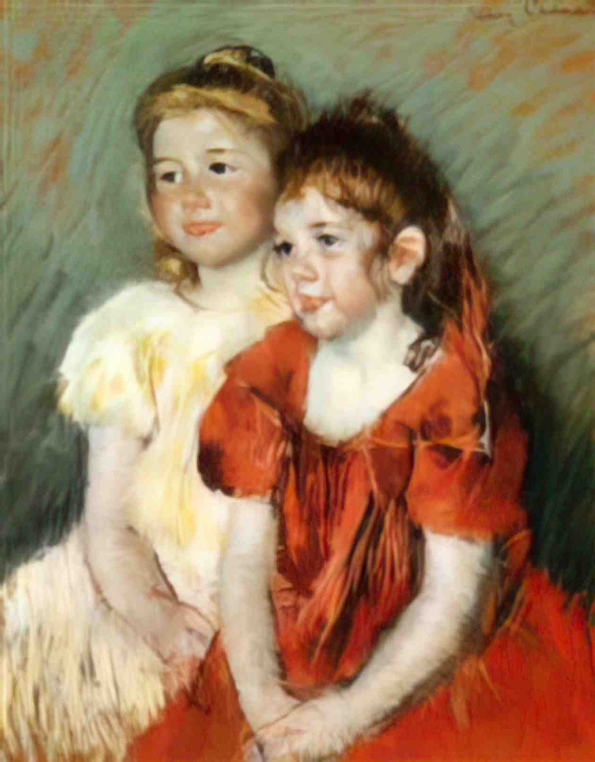 Mary Cassatt mother and children 1901 Art A4 Photo Print