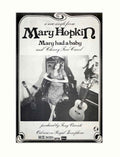 Mary Hopkin Guitar Vintage Retro Advert Poster A4 Photo Print