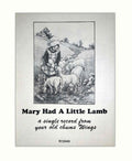 Mary Lamb Wings Vintage Retro Advert Poster A4 Photo Print