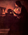 Mary Magdalene 1 La Tour A4 Photo Print