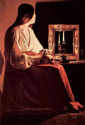 Mary Magdalene 3 La Tour A4 Photo Print