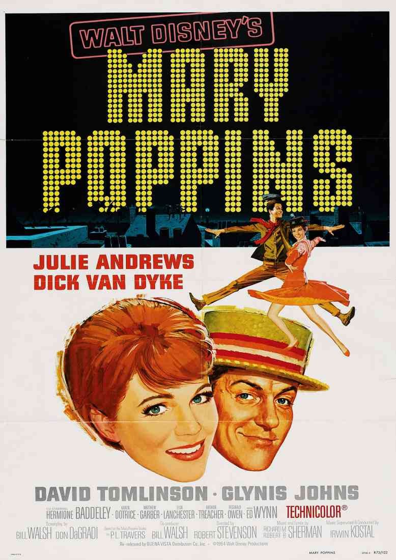 Mary Poppins 01 Film A4 Photo Print