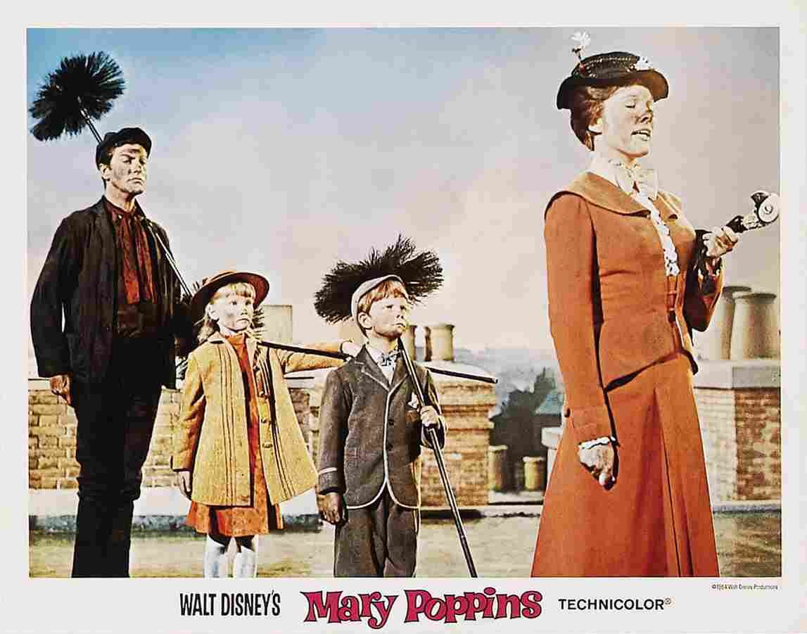 Mary Poppins 07  film star poster A4 Photo Print