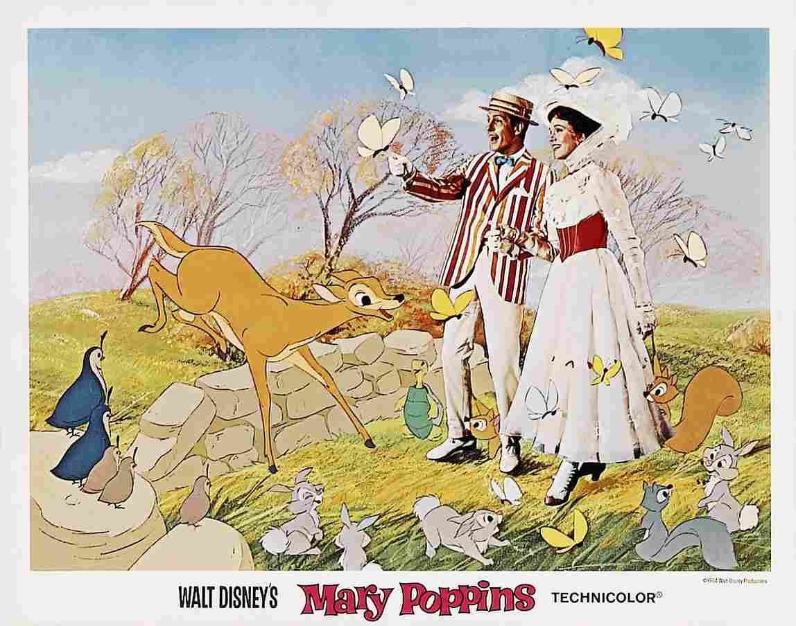 Mary Poppins 08  film star poster A4 Photo Print