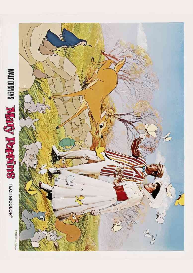 Mary Poppins 08 Film A4 Photo Print
