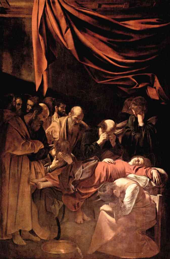 Mary S Death Caravaggio A4 Photo Print
