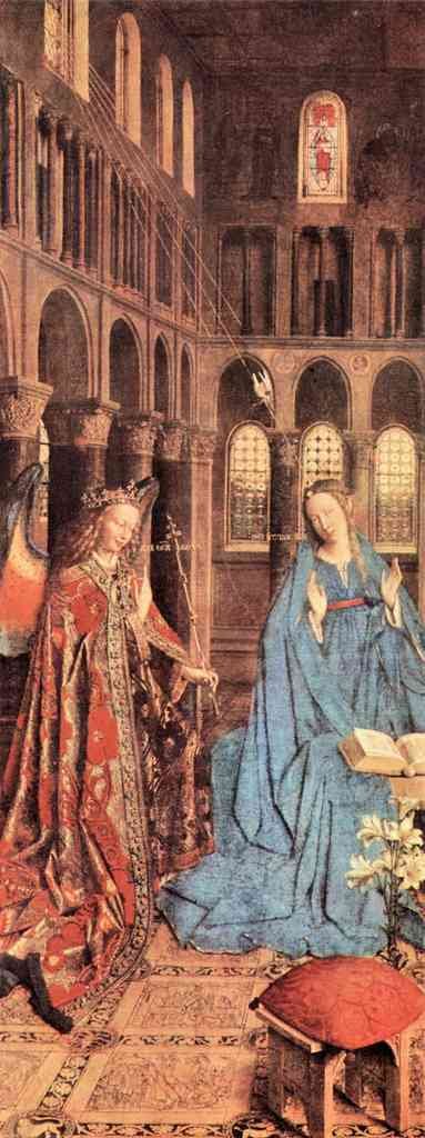 Mary S Proclamation Jan Van Eyck A4 Photo Print