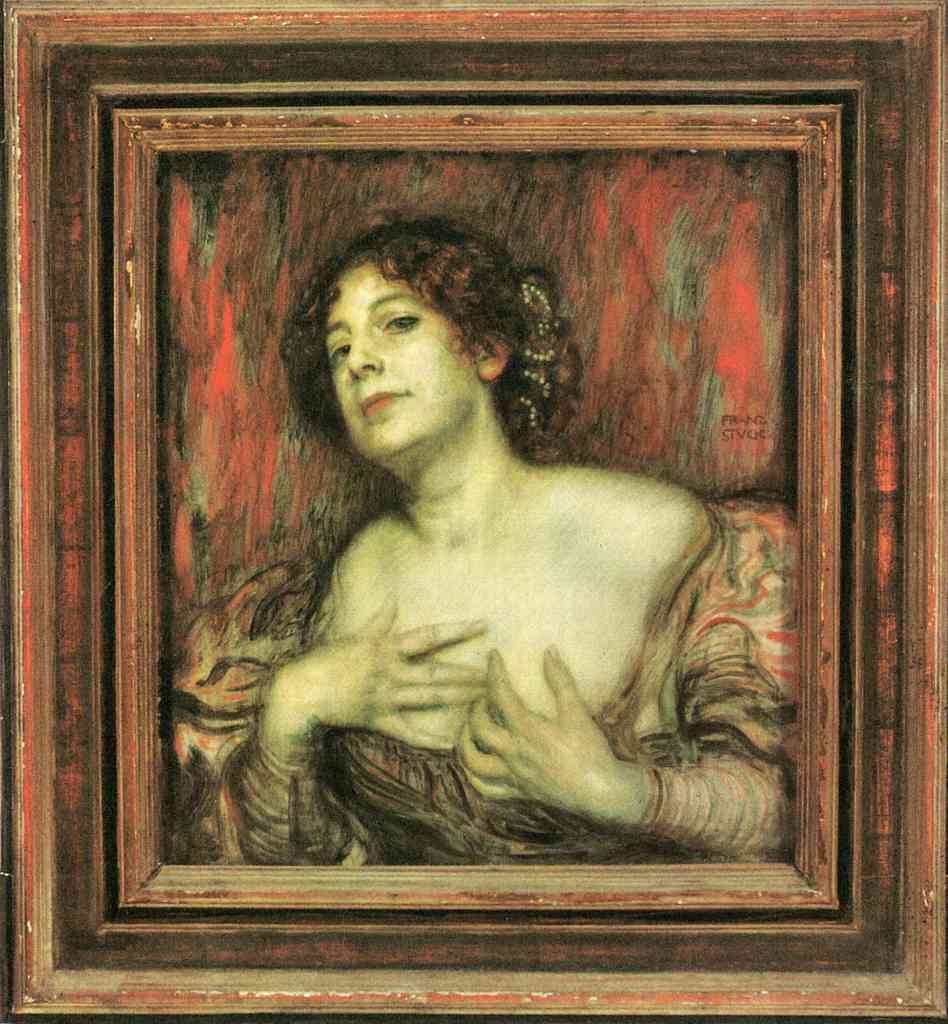 Mary Stuck Franz Von Stuck Symbolism A4 Photo Print