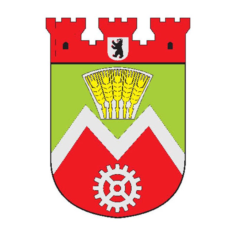 Marzahn Dist Coat Of Arms N3855 A4 Photo Print