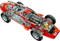Maserati 250F cutaway A4 Photo Print