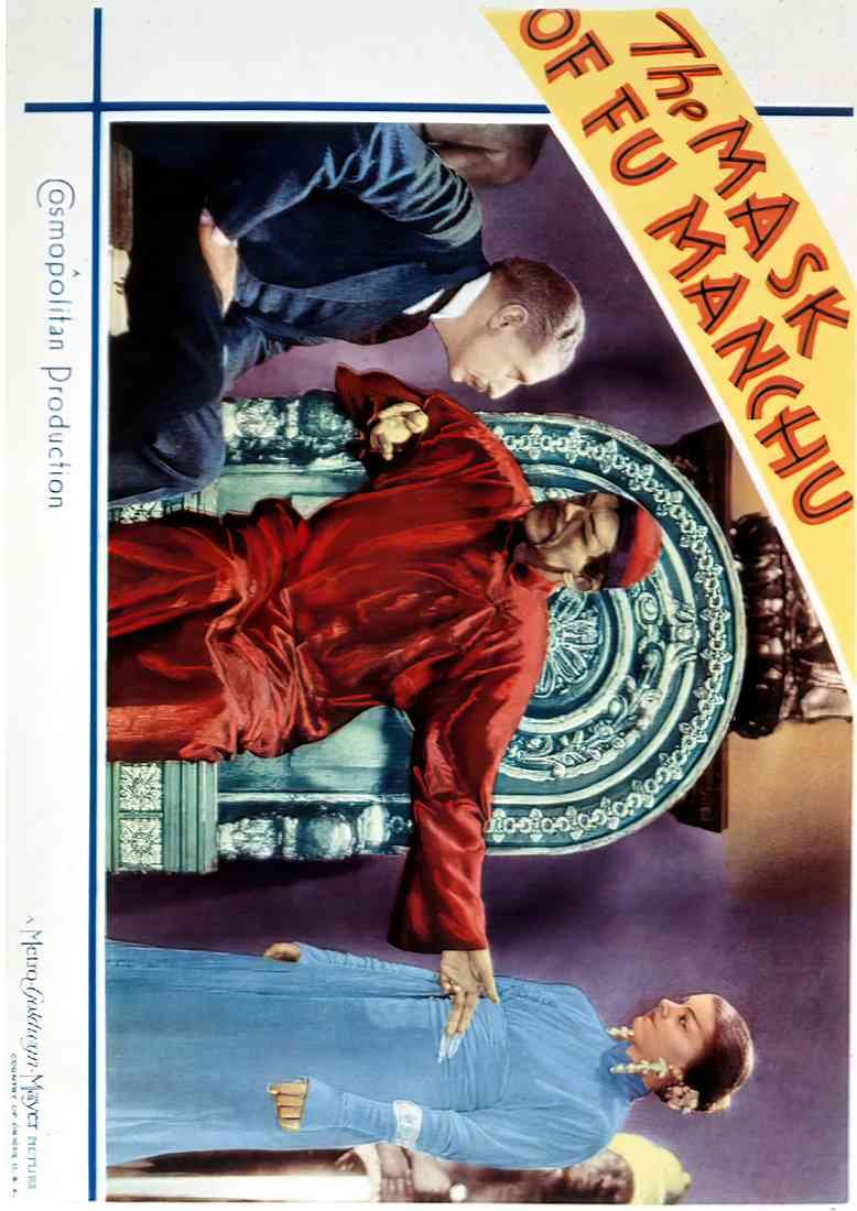 Mask of Fu Manchu The 03 Film Poster SHARP A4 Photo Print
