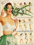 Masquerade Bra Dream 1950s Vintage Retro Advert Poster