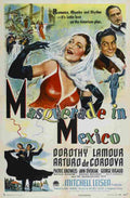 Masquerade in Mexico 01  film star poster A4 Photo Print