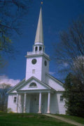 Massachusetts New England Church A4 Photo Print