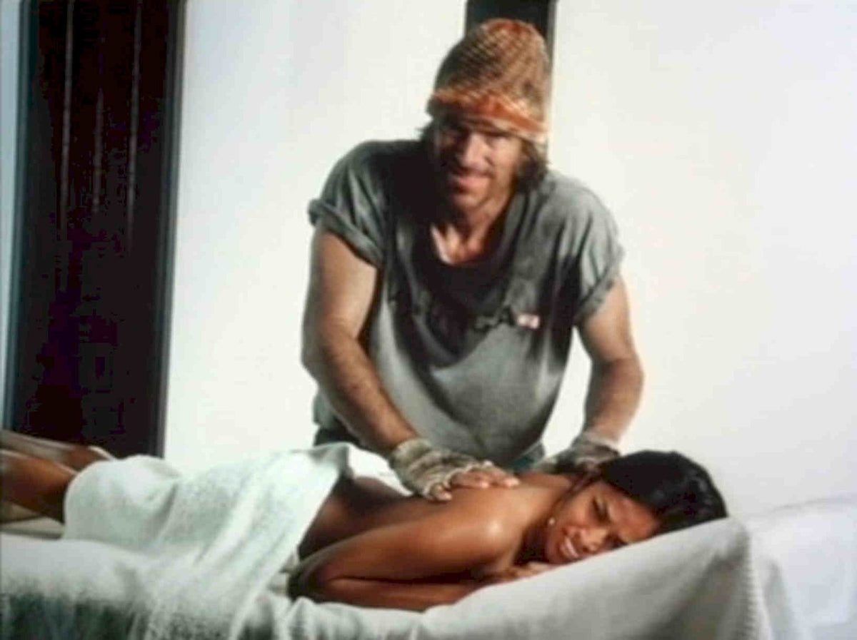 Massage Therapy Spa Vintage Retro Advert Poster A4 Photo Print