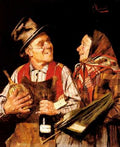 Massani Pompeo The Wine Merchant A4 Photo Print